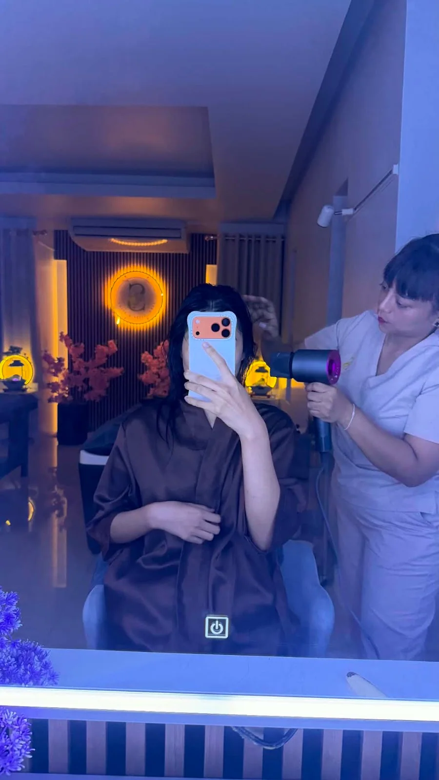 파타야 이발소 헤어 관리